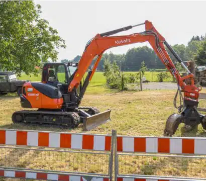 Bagger orange