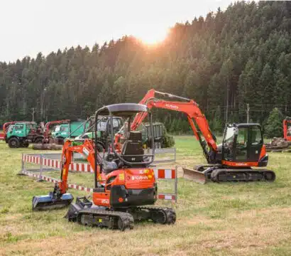 Zwei Bagger